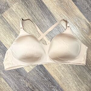 Everyday Nude Wireless T-Shirt Bra with Crossed straps